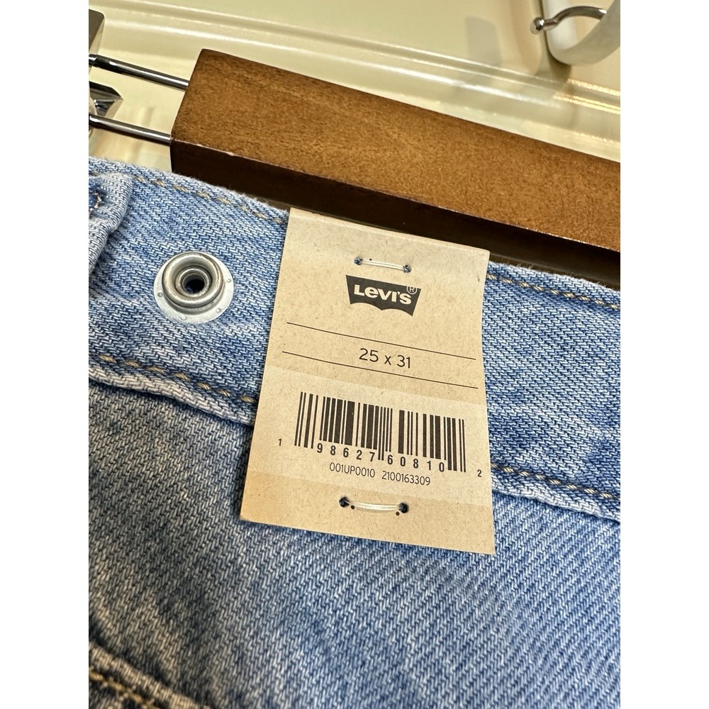 NWT Levi's Cinch Baggy High Rise Loose straight leg jeans sz 25 x 31 $79 cotton - Picture 6 of 16